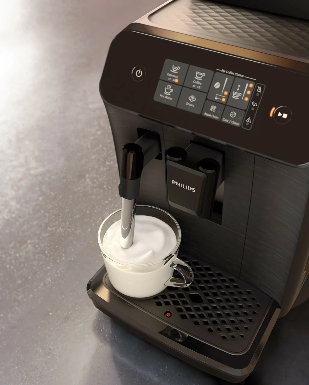 Aparat kafeje Philips 800 EP0820/00, i zi