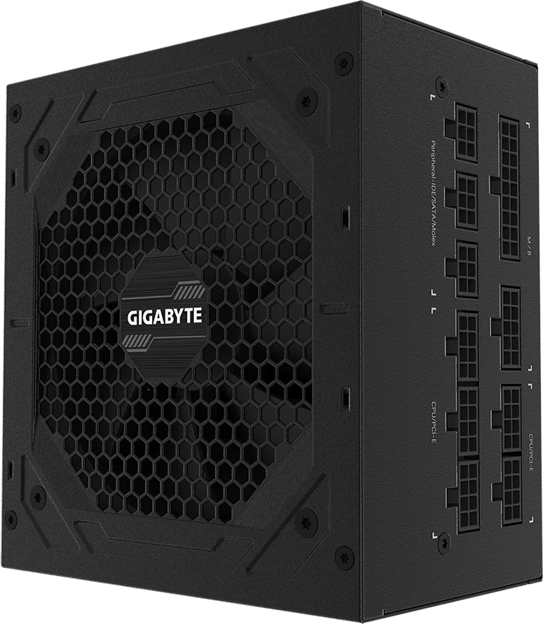 Furnizues rryme GIGABYTE P750GM 750W, modular, 80 Plus Gold, ventilator 120mm, prizë EU, i zi