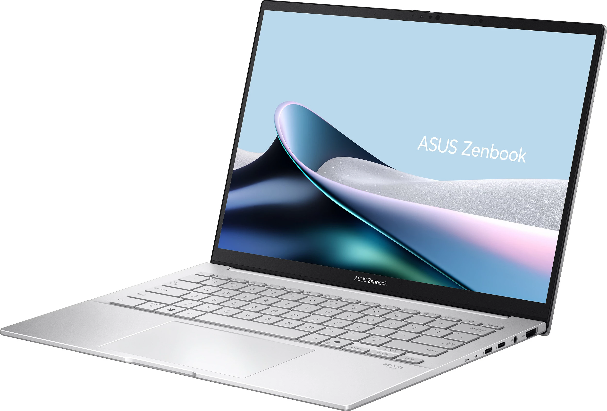 Kompjuter portativ ASUS Zenbook 14 OLED UX3405CA-QD1302W, Intel Core Ultra 7, 16GB RAM, 1TB SSD, 14" 1920x1200 Touch, Windows 11 Home, Foggy Silver