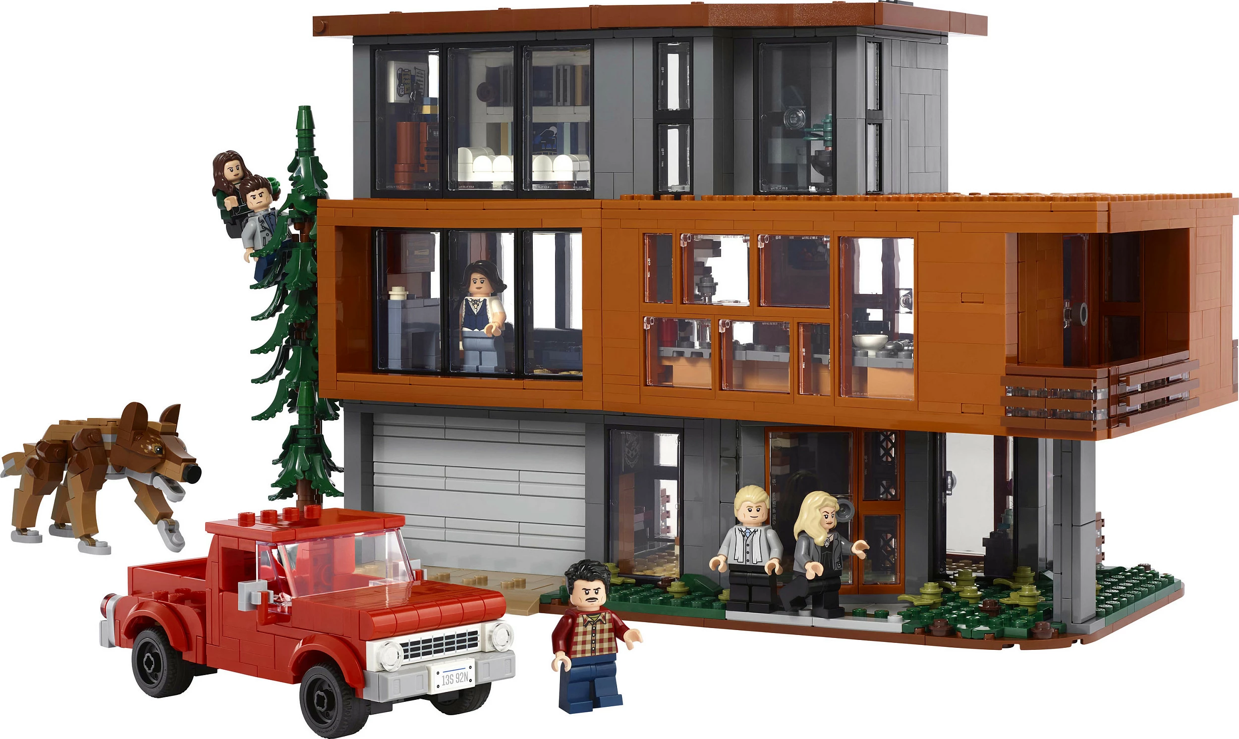Set ndërtimi LEGO Ideas Twilight The Cullen House 21354, 2001 pjesë, 18+, shumëngjyrësh