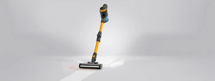 Fshesë me korrent vertikale pa kabllo UFESA Inspire U5 Digital 25.9 V 2200 mAh deri 40 min 300 W, e zezë/portokalli