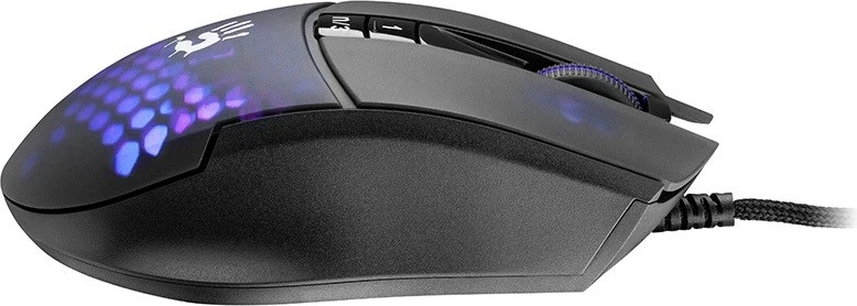 Mausi për Lojëra A4 TECH BLOODY A4TMYS47113 L65 MAX RGB Honeycomb, i Zi