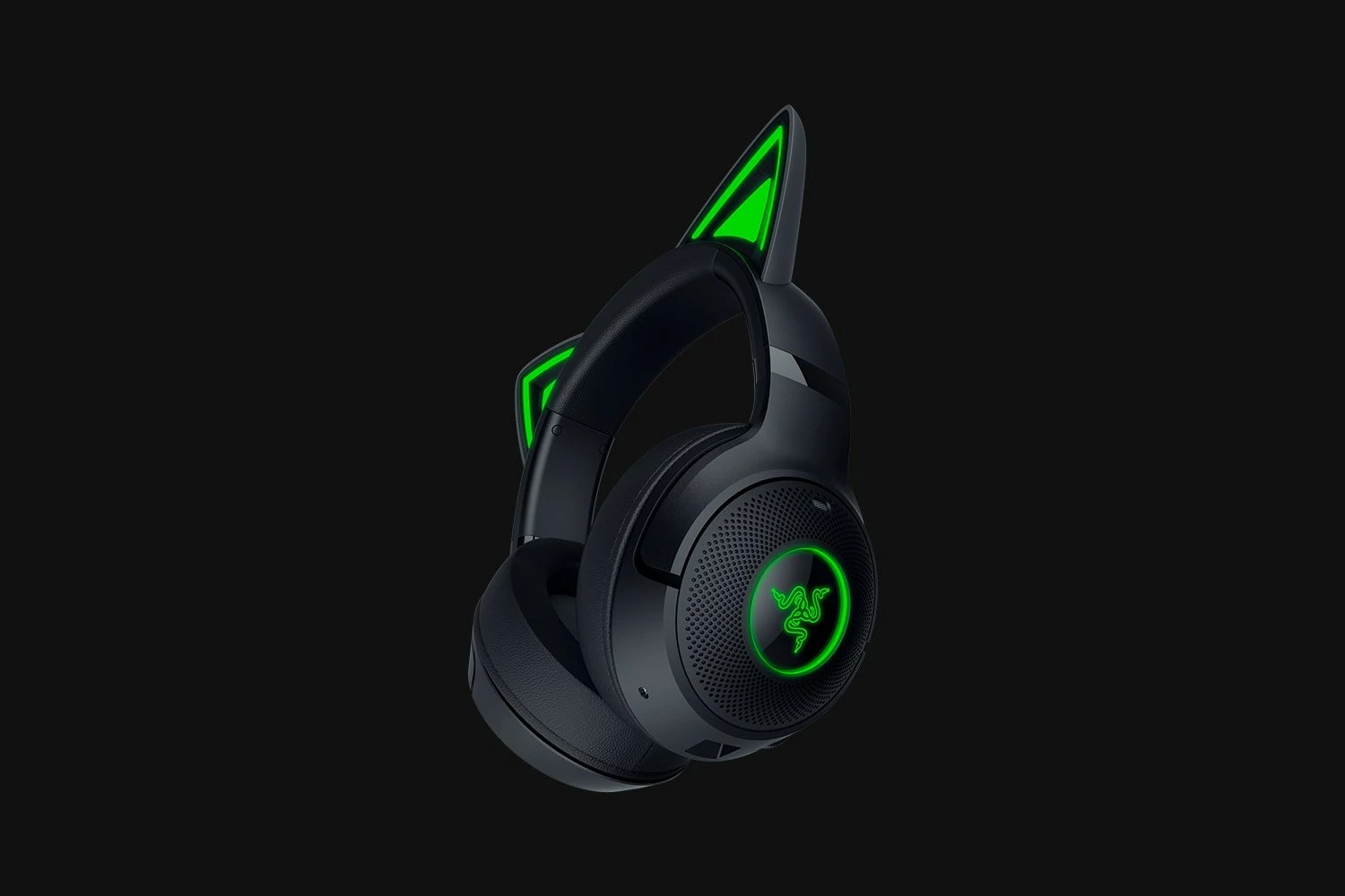 Kufje Razer Kraken Kitty V2 BT, wireless, LED, gaming, të zeza