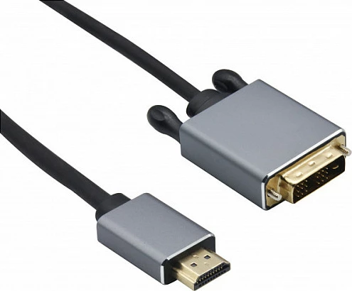 Kabllo Helos 288691 HDMI në DVI-D, 3 m, 4K 60Hz, e zezë