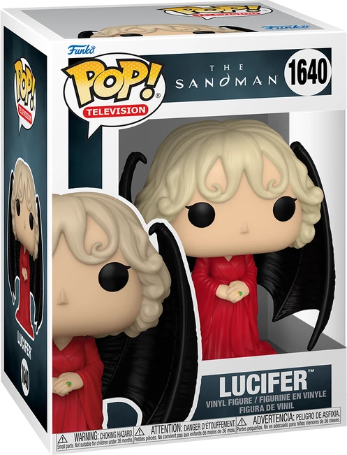 Figurinë koleksionuese Funko POP! TV Sandman Lucifer vinil e kuqe/zezë