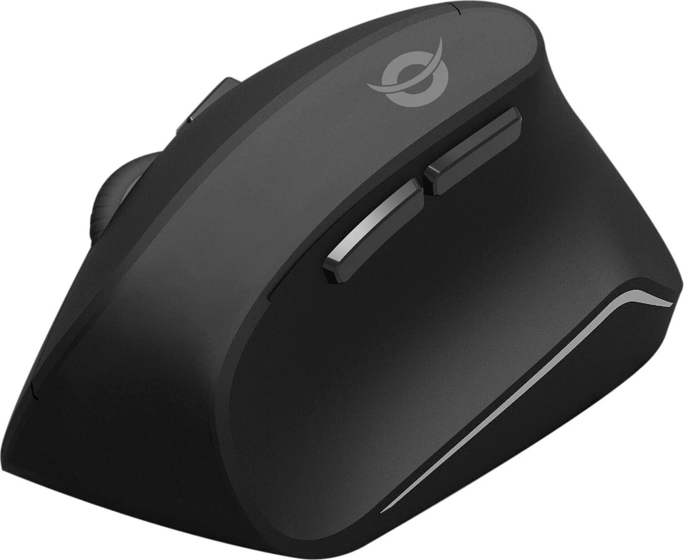 Set tastierë wireless Conceptronic, layout italian, maus ergonomic, e zezë