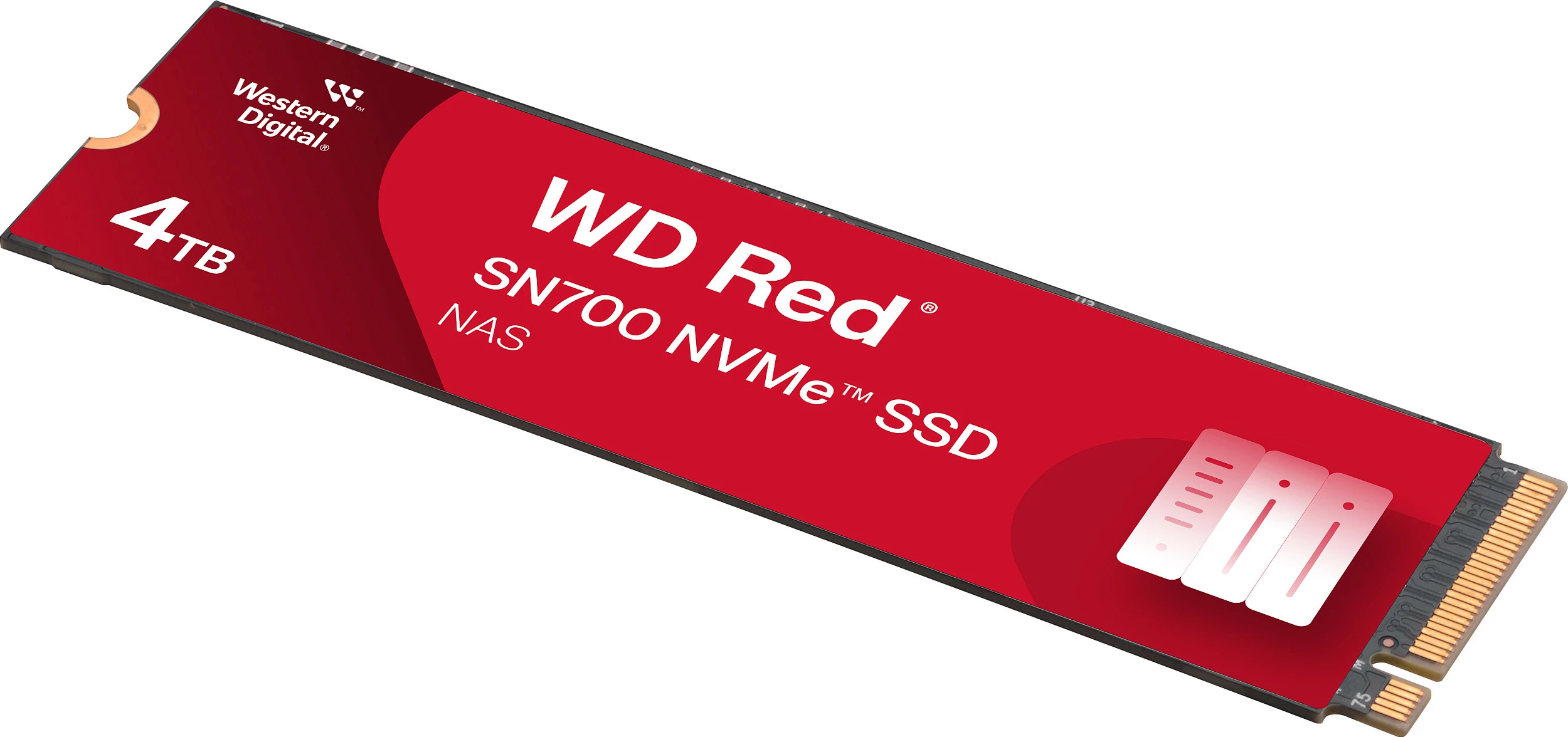 SSD Western Digital WD Red SN700, 4 TB, M.2, 3400 MB/s