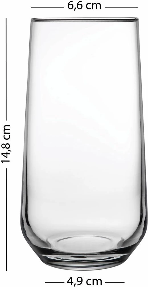 Set gotash (4 copë), Hermia Concept, New Iconic 470, ngjyrë amber