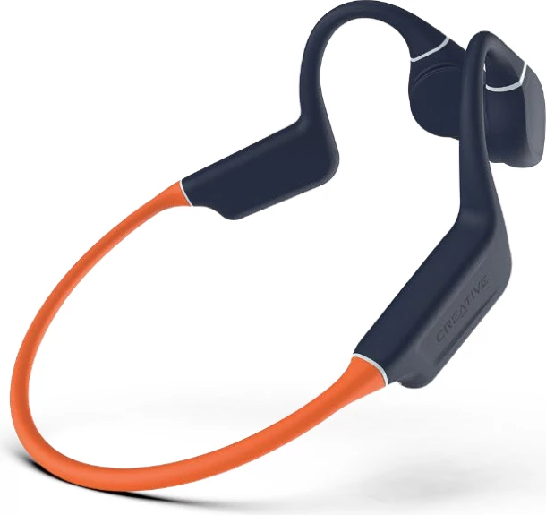 Kufje Creative Outlier Free Pro Plus 51EF1081AA002 stil open-ear me shirit qafe pa tela, të zeza/portokalli