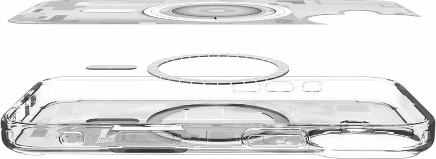 Mbështjellës Spigen Ultra Hybrid MagSafe për iPhone 17, Bardhë