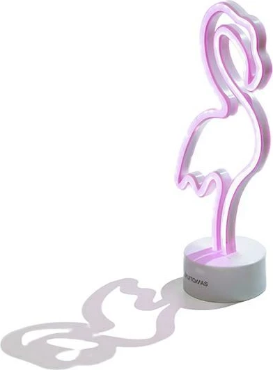 Llambë LED neon Muitomas Flamingo Type-C rozë