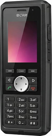Telefon DECT Mitel 732d, set për VoIP, i zi