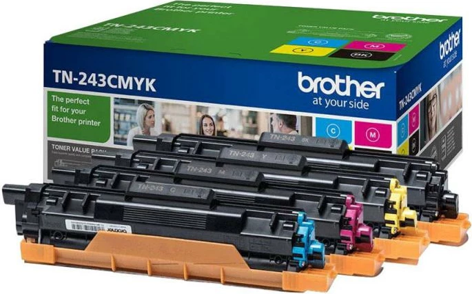 Toner Brother TN-243CMYK 4x set CMYK rendiment 1,000 faqe
