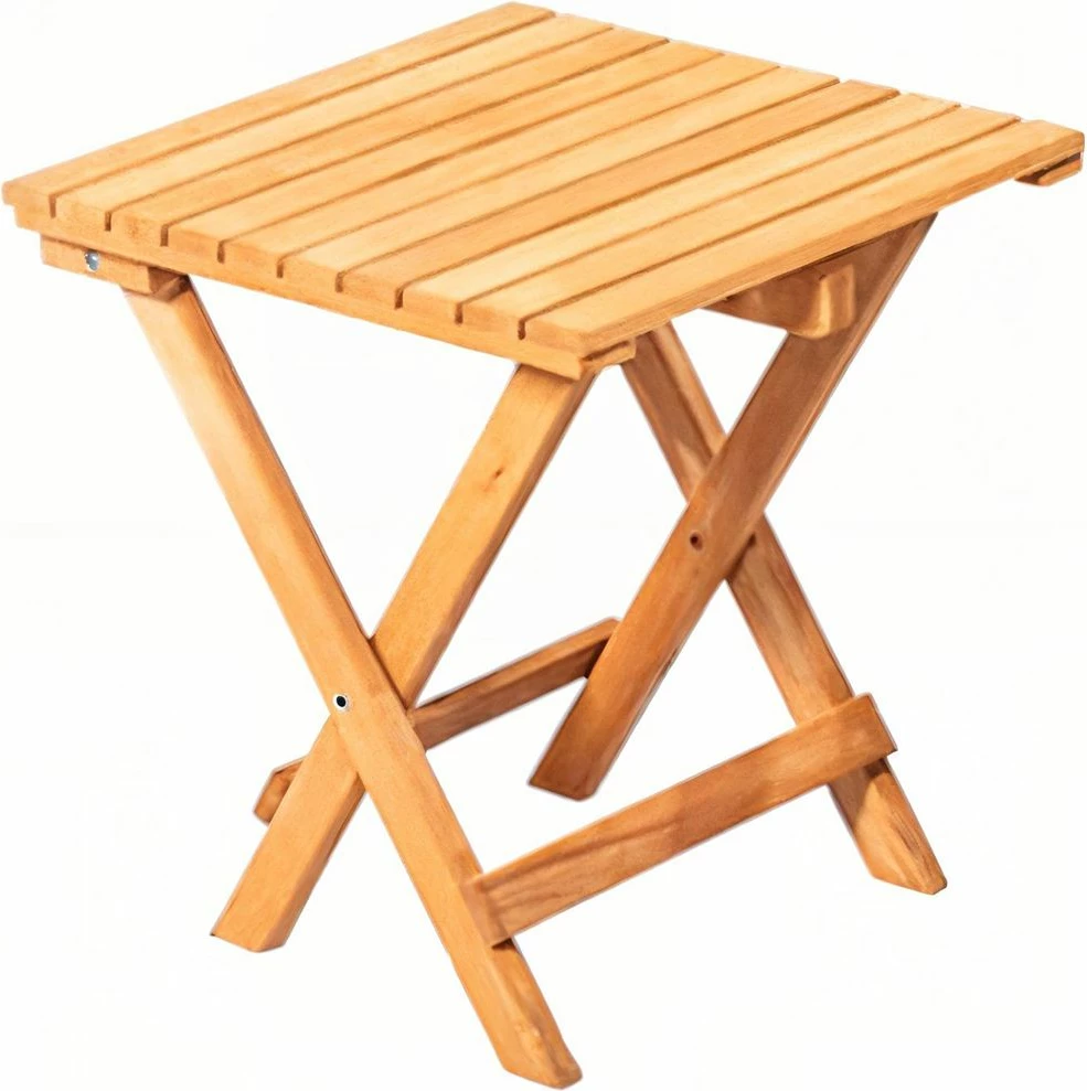 Set tavoline me karrige për oborr (3 copë), Hanah Home, My005, kafe/natyrale
