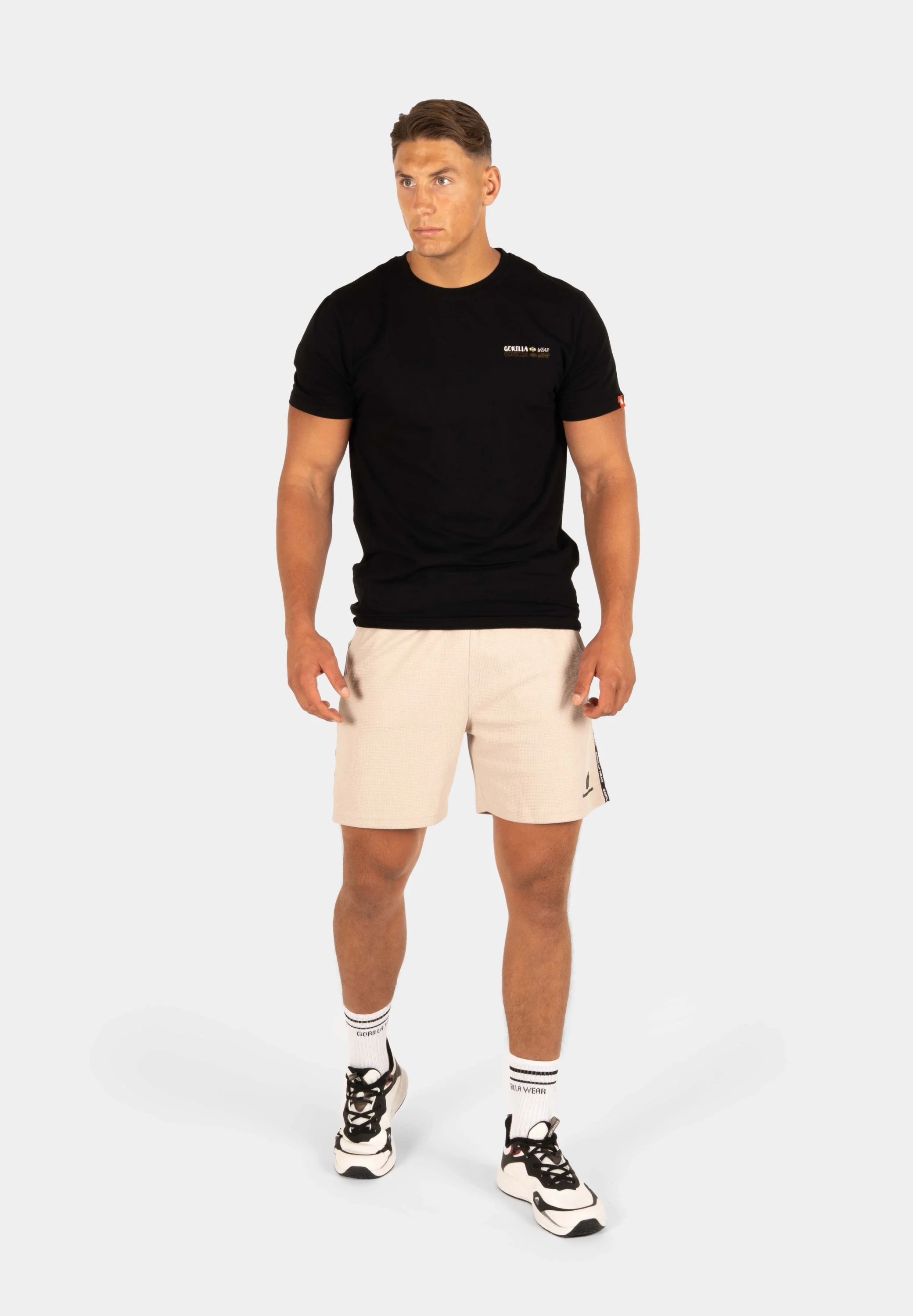 Harvey Track Shorts - Beige [Madhësia: L]