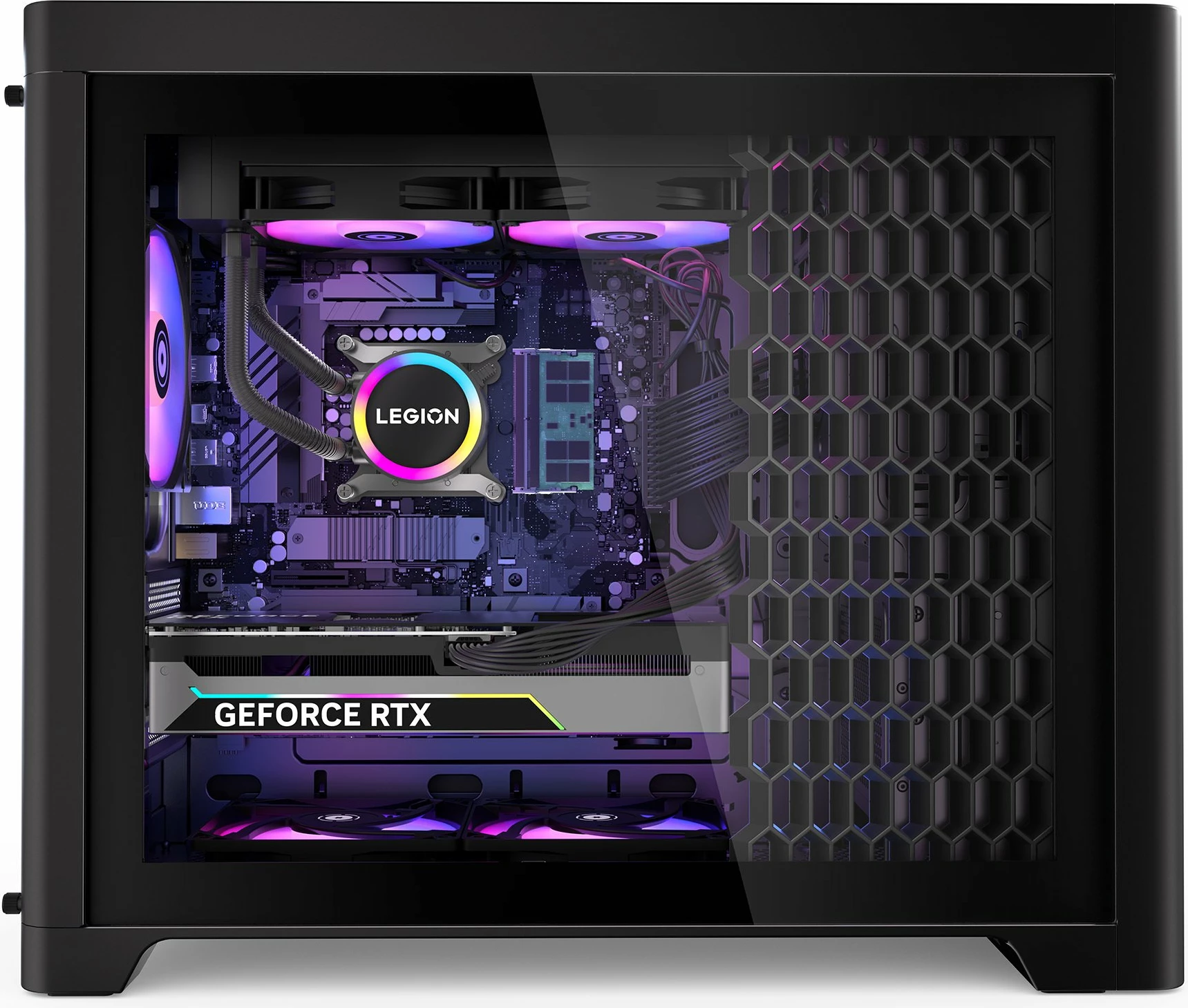 Kompjuter Lenovo Legion T5 30IAX10, Core Ultra 7 255HX, 32GB RAM, GeForce RTX 5060 Ti 8GB, SSD M.2 PCIe 2TB, pa OS, i zi