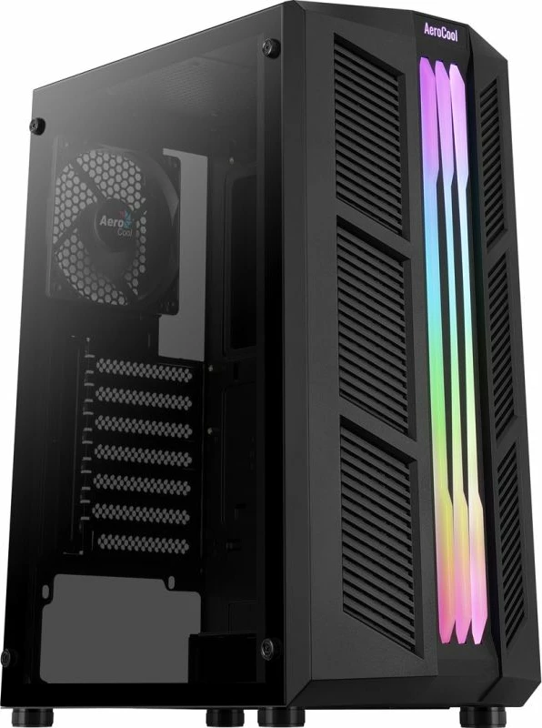 Kuti kompjuteri Aerocool PRIME-G-BK-v1 RGB, e zezë
