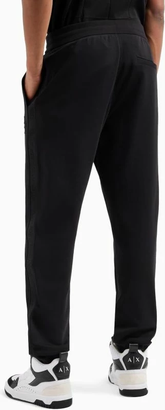 Pantallona për meshkuj Armani Exchange, të zeza