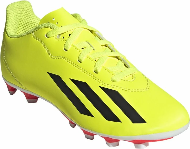 Atlete për fëmijë adidas X Crazyfast Club FxG, të kuqe dhe të verdha [Madhësia: 38 2/3]