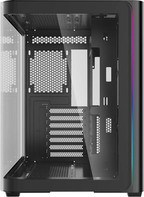 Kasë Darkflash L285, Midi Tower, ATX, xham i temperuar, e zezë
