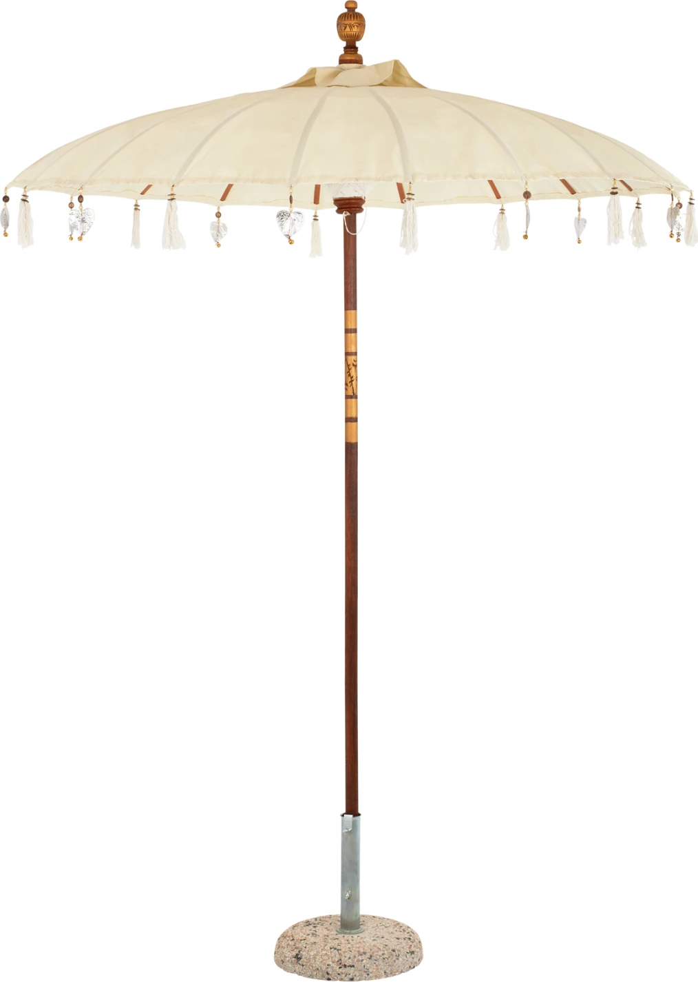 Çadër pa bazë FH6034, ngjyrë e bardhë, Φ200 cm