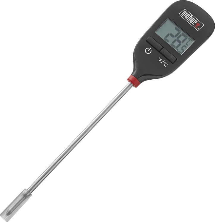Termometër dixhital xhepi Weber 6750, i zi