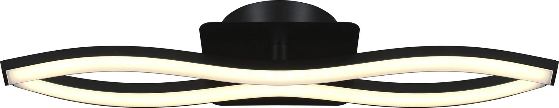 Llambë muri LED Activejet AJE-SALY, E zezë