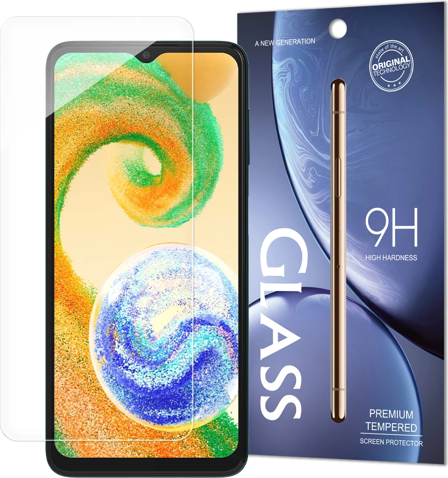 Xham i temperuar Hurtel Standard për Samsung Galaxy A04s, 9H, Transparent