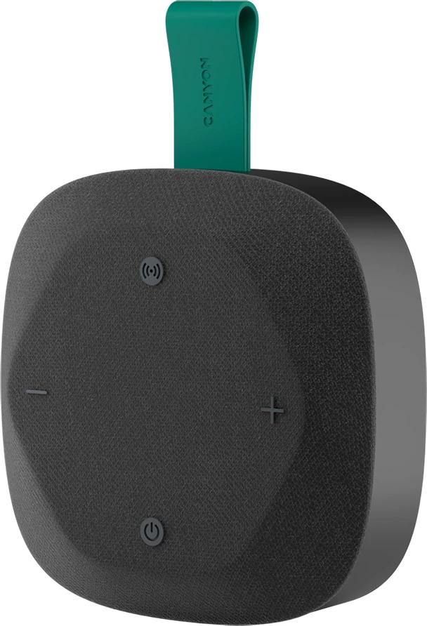 Altoparlant Bluetooth CANYON Hexagon 10 8W TWS IPX5 USB-C, zi/jeshile