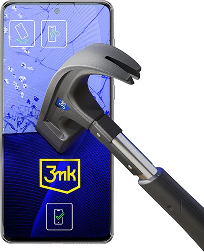 Mbështjellës xhami hibrid 3mk FlexibleGlass për Samsung Galaxy A73 5G, Transparent