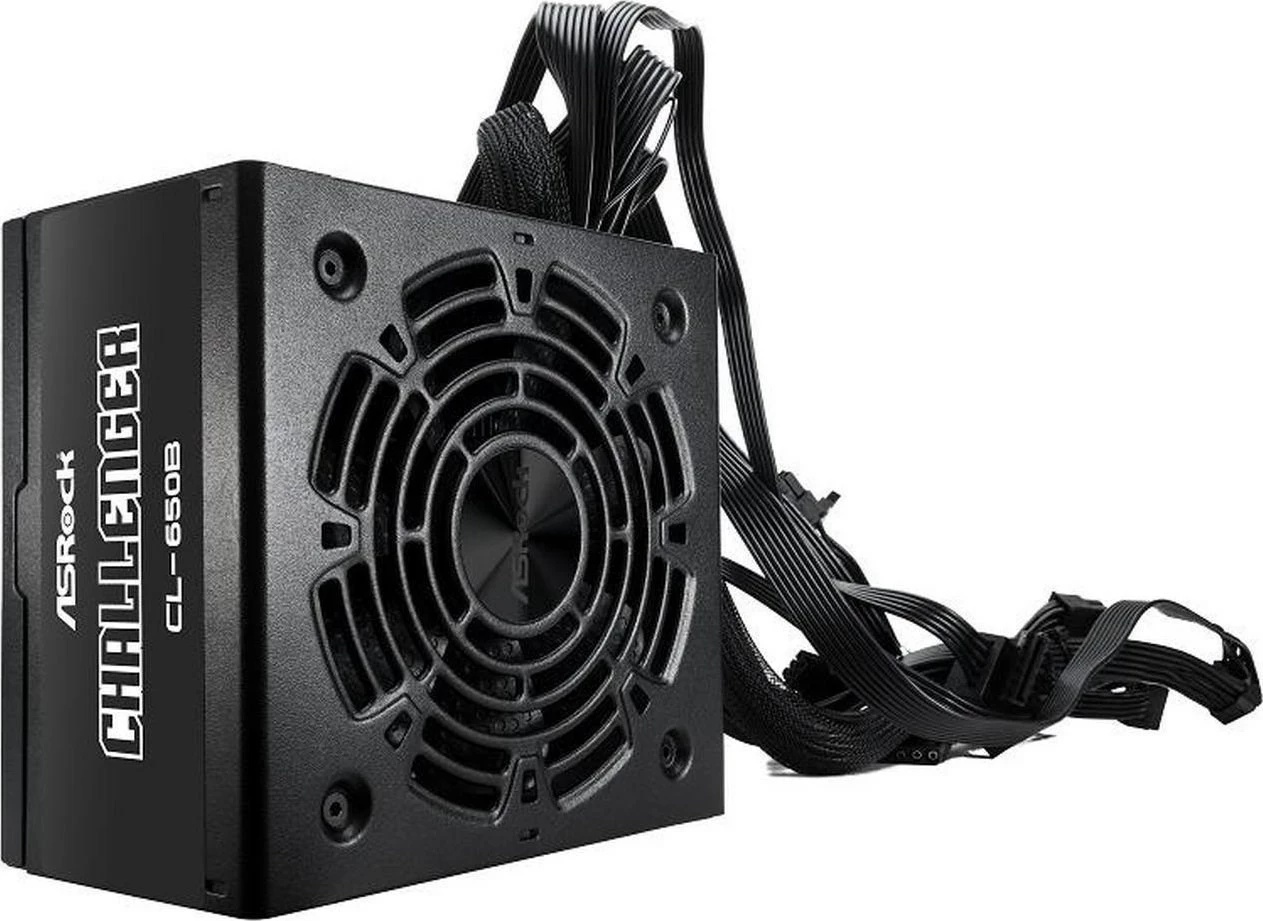 Kasë energjie ASRock Challenger CL-650B, 650W, 80 PLUS Bronze, e zezë
