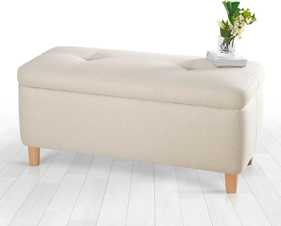 Puf Atelier del Sofa, ngjyrë krem, Rocio