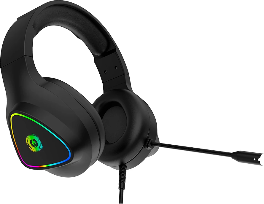 Kufje gaming CANYON Shadder GH-6 me mikrofon, stereo, 50mm, kabllo 2m, 3.5mm/USB, të zeza