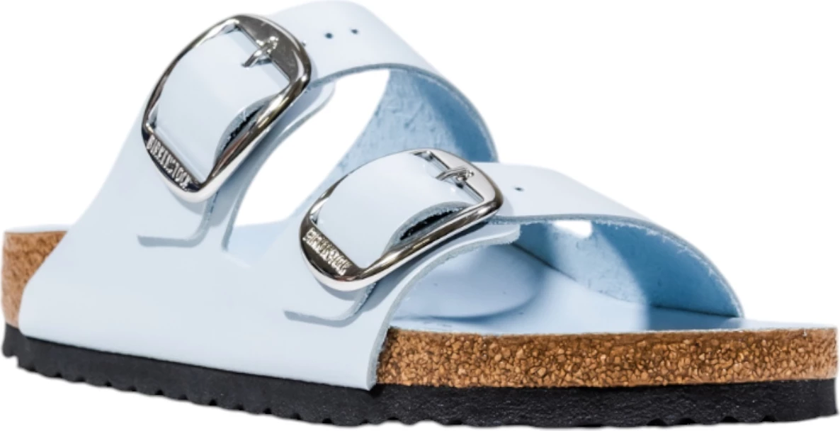 Sandale femra Birkenstock Arizona Big Buckle 1030374, blu e çelët [Madhësia: 39]