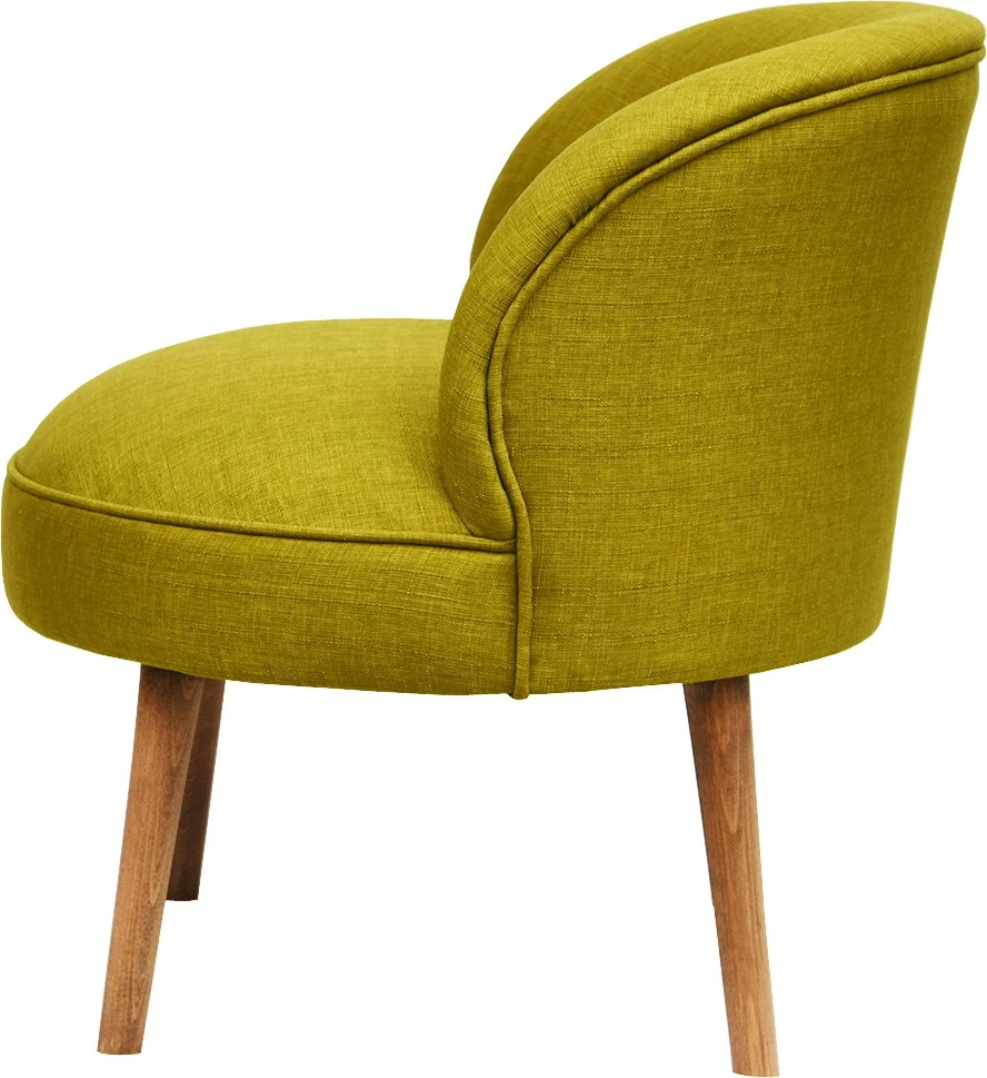 Karrige Wing Atelier del Sofa, ngjyrë jeshile kikiriku, Nice