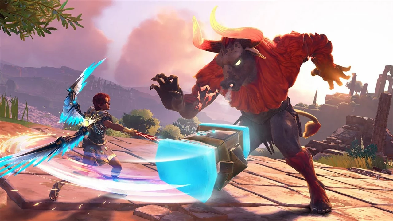 Video lojë, Ubisoft, Immortals: Fenyx Rising, PS4, PEGI 12