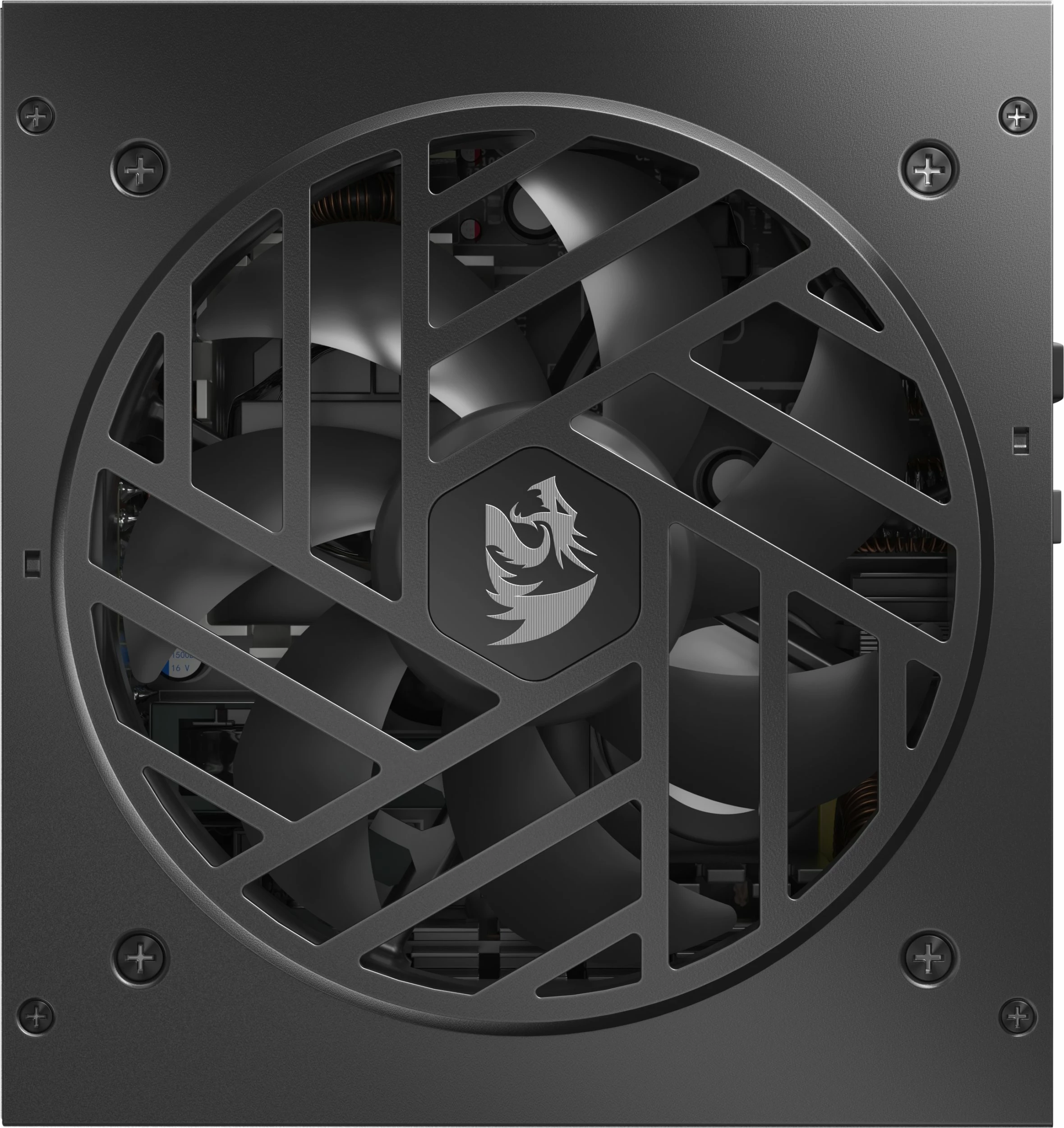 Furnizues rryme Redragon Master GC-MS03 1000W ATX 3.1, 80 Plus Gold, modular i plotë, PCIe 5.0 12VHPWR, i zi