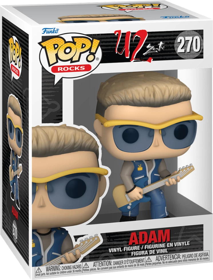 Figurinë vinili Funko Pop! Rocks U2 ZooTV Adam #270