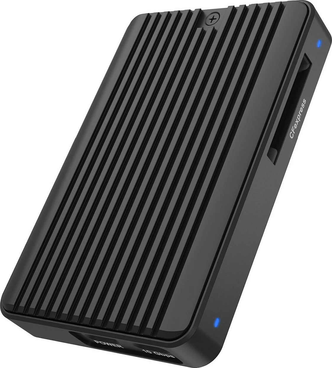 Kasë eksternë SSD ICY BOX IB-CR601M-C31 për M.2, USB-C 10Gbps, me lexues CFexpress, e zezë
