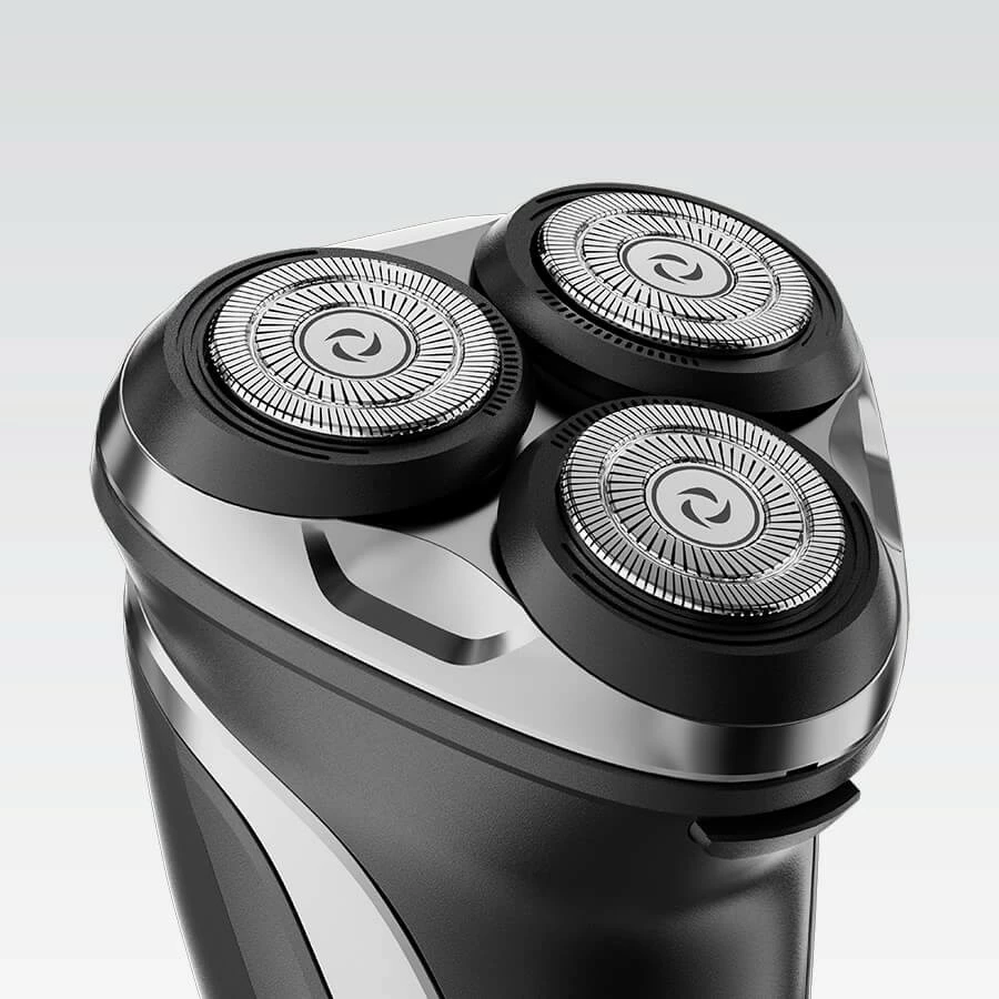 Makinë rroje elektrike meshkuj, Feel-Maestro, MR-673, 600 mAh/60 min, USB-C, IPX7, trimer anësor, e zezë/argjendtë