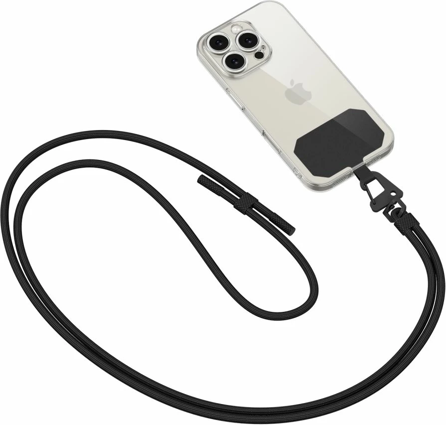 Rrip crossbody për celular Tech-Protect C5S, i zi