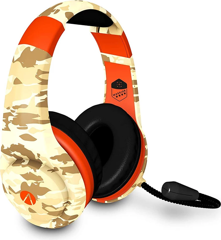 Kufje gaming stereo 4Gamers Stealth Warrior, me kabllo 3.5mm, multiformat, kamuflazh