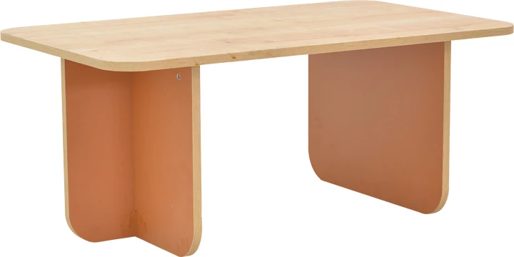 Tavolinë kafeje Boca, ngjyrë lis-tullë, 100x60x42cm