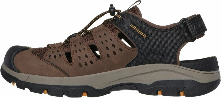 Sandale për meshkuj Skechers Tresmen Menard 205113, të zeza [Madhësia: 44]