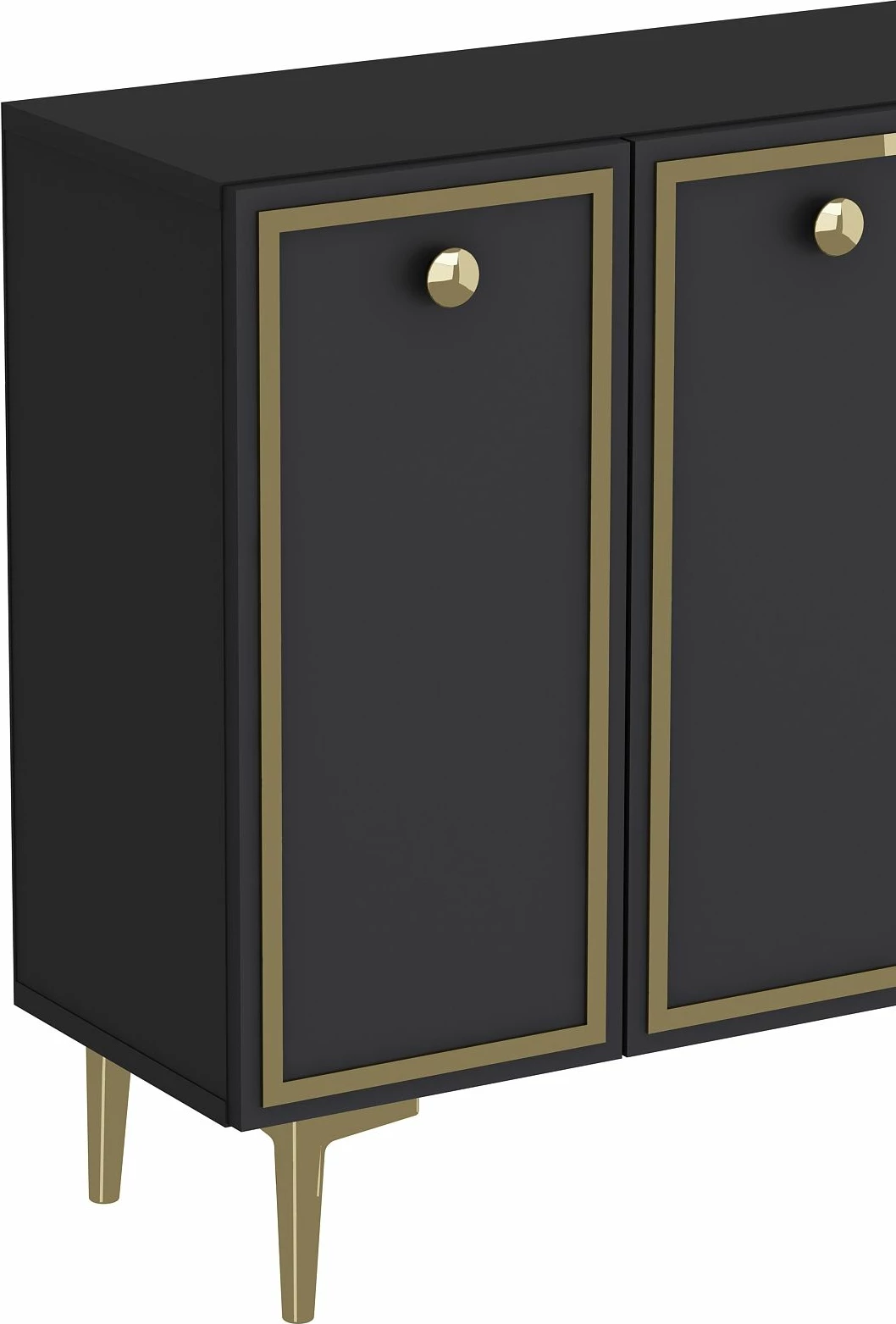 Konsol Skye Decor, anthracite, gold, 8161KM-1