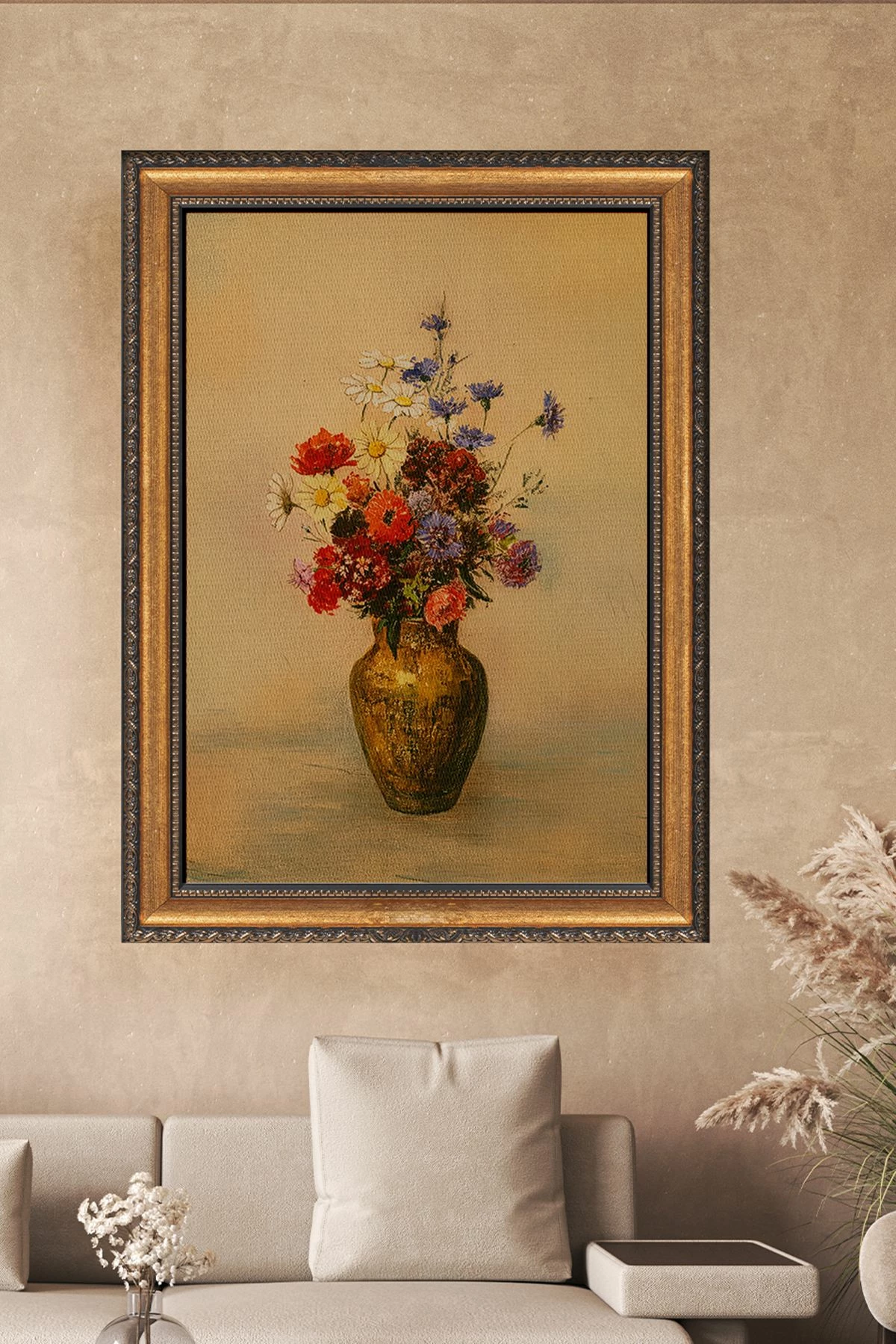 Pikturë dekorative në kanavacë me kornizë, shumëngjyrëshe, Wallity, ATCRCVCNVSMDL12, 50x70cm