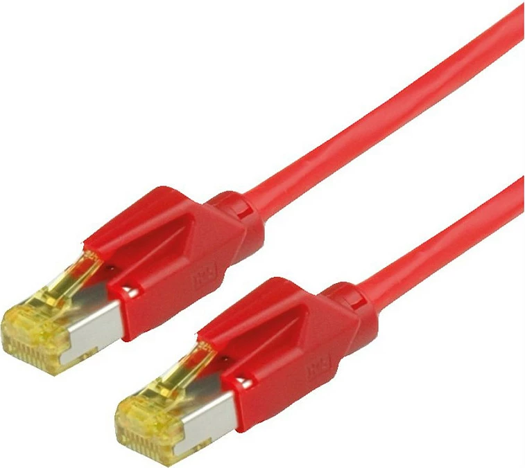 Kabllo rrjeti SECOMP 21059521, Cat6a, 2 m, S/FTP, RJ-45 në RJ-45, e kuqe
