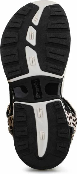 Atlete sandale për femra D.Franklin, kafe/bezhë/zeza