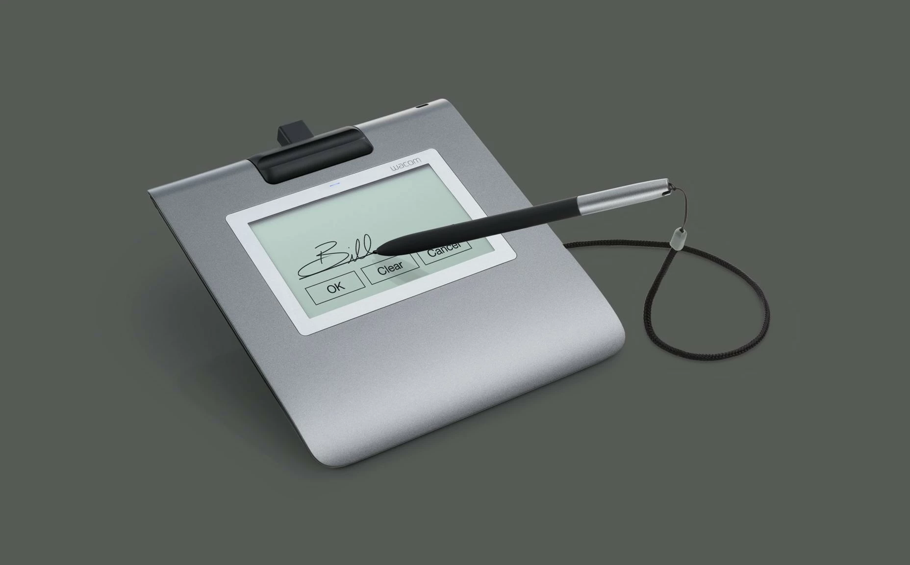 Tabletë grafik Wacom STU-430, 11.4 cm, 320 x 200 piksel, Gri