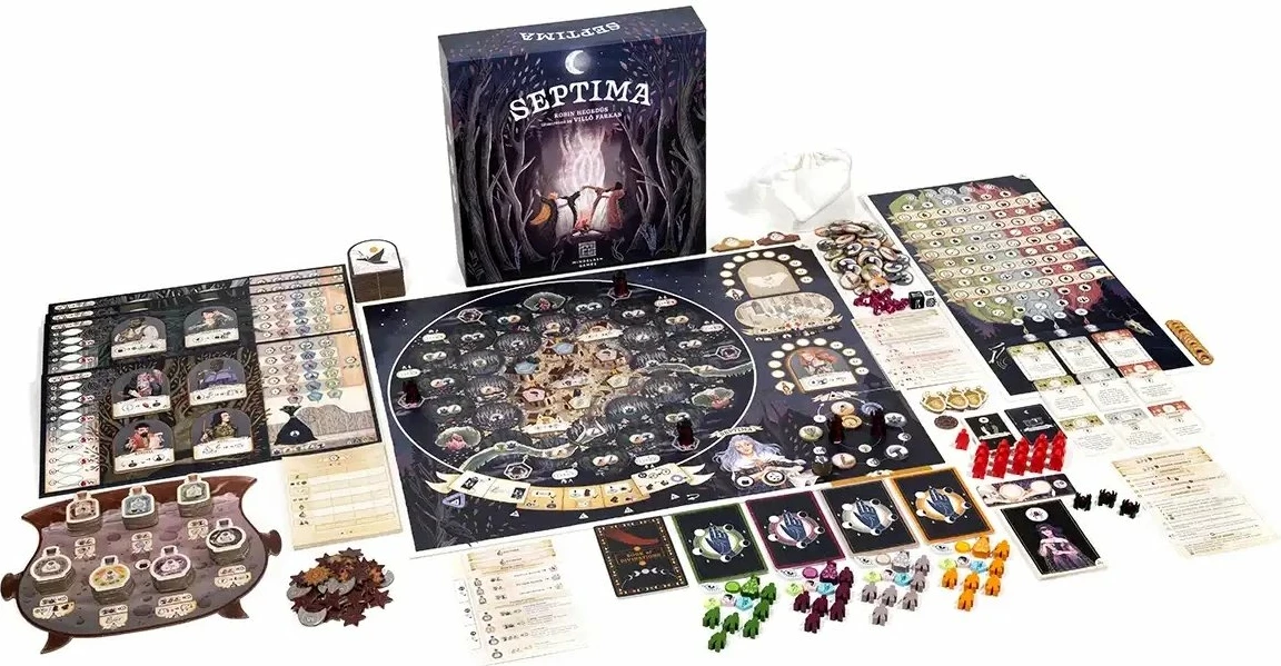 Lojë tavoline Portal Games Septima, edicion polonisht, 1-4 lojtarë, 12+